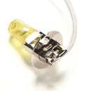 2Pcs 55W 12V H3 Headlight Golden Yellow Car Light White Fog Halogen Bulb JR