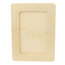 Wood Photo Picture Frames Unpaint for Kid's Art Craft DIY Projects 19x14cm