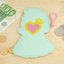 DIY Special Shaped Diamond Painting Girl Wallet Embroidery Coin Purse Gifts