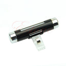 Portable 2 in 1 Car LCD Clip-on Digital Backlight Automotive Thermometer Clock