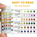 50PCS 6 in 1 Swimming Pool Quick Test Strip Chlorine pH Alkalinity Testing Paper