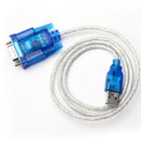 USB To RS232 Serial Port 9 Pin DB9 Cable Serial COM Port Adapte Cable ConveS Bj