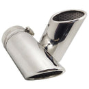2Pcs for Mercedes Benz C180 Car Exhaust Muffler Tip Stainless Steel Pipe Ch
