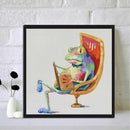 5D DIY Full Drill Diamond Painting Frog Cross Stitch Embroidery (W0016)