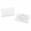 50pcs wedding banquet RSVP reply card with envelope X1Y9
