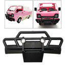 Black Plastic Front Bumper for WPL D12 RC Car Modification Decoration Parts