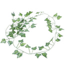 12 x artificial plants of vine false flowers ivy hanging garland for the we X7D7