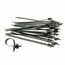 100x Mixed Nylon Cable Tie Bundled Car Wire Harness Line Fastener Zip Clip Band