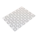 macaron cake baking pastry tools rolling dough mat silicone baking mat pad Gw