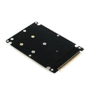2 Pieces Mini PCI-e mSATA SSD HDD to IDE 44pin Converter Adapter Card + Case