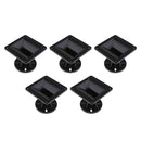 Set of 5 Home 0.98inch Throat Speaker Guide Horn Tweeter 160x160x110mm