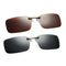 Pack of 2 Clip on  Up Sunglasses UV400 Night Vision Driving Fishing Eyewear