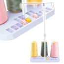 Sewing Machine Needle Thread Bobbin Adjustable 3 Thread Spools Holder A