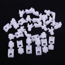 20 Tailgate Handle Lock Rod Retainer Clips fit for Ford GM Chevrolet Cadillac Hf