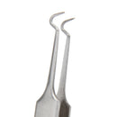 Stainless Steel Sharp Elbow Acne Needle Blackhead Pimples Remover Forceps