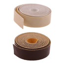 2 Rolls 10m DIY PU Leather Straps Wide Strips Belt Craft Beige Brown 2cm