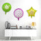 50Pcs summer aluminum balloon Strawberry Balloon Party Supplies Exquisite