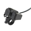 12V USB Lighter Waterproof Power Port Outlet Socket For Motocycle