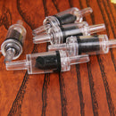 5 X One Way Non-Return Check Valve Aquarium Co2 System Air Pump Black