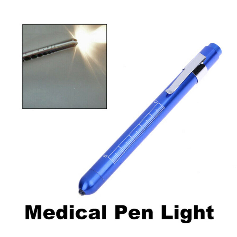 Medical EMT Surgical Penlight Pen Light Flashlight Torch With Scale First A A