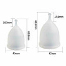 Anytime Women Medical Grade Silicone Anti Leakage Menstrual Period Cup L Tr V3W6