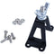 1/10 Spare Tire Rack,Metal Rear Spare Tyre Bracket Wheel Holder Carrier