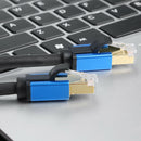 Cat8 Ethenet Cable RJ45 STP 26AWG LAN Cable Blue for Router Modem PC (2m) A