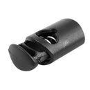 28 mm x 15 mm Cord Stopper Drawstring Stopper, Black, 20 Pieces K4I3