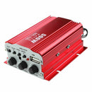 Amplifier Amp + Remote Speaker for 2-channel 500W Car Auto MOTO boat USB MP3E1R8