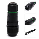 Waterproof Connectors 3 pin IP68 10A Electrical Wire Cable LED Light Connector U