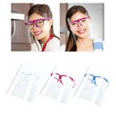 3x Full Face Shield Guard Guard Reusable Clear Goggles Face Cover Visor Hat