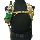 New Molle Nylon Webbing Buckle Hook Water Bottle Holder Carabiner Belt Back
