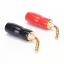 8PCS 2MM Audio Speaker Cable Pin Plug Banana Connector Screw For Hifi