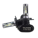 2pcs S1 H4 Car LED Headlight Bulbs 50W 6000K Headlamp Fog Front LightBX JCA_