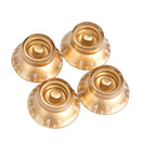 4Pcs Golden Acrylic Speed Knobs Volume Tone Control for LP Electric Guitar