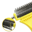 Pet Dog Hair Fur Grooming Rake Dematting Comb Brush Mat Knots Comb Remover T2A0