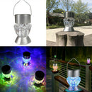 Solar Light Bulb, Waterproof Solar Rotatable Outdoor Home Garden Camping Hanging