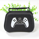 Portable EVA Hardshell Carrying Case Silkscreen Print for DualSense (Black)
