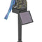 Solar Power LED Parrot Lawn Light Waterproof Garden Landscape Lamp (Blue)