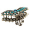 2pcs Metal Hair  Clip Hairpin Rhinestone Retro Gift