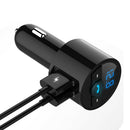 Bluetooth Car USB Charger FM Transmitter Radio Adapter MP3 Player Quick Charge