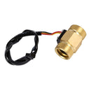 G3/4" Copper Hall Effect Liquid Water Flow Sensor Switch Flowmeter Meter