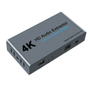 E12 4K HDMI 1.4 Splitter 1 In 2 Out with SPDIF + 3.5mm Audio Extractor  A