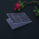 1pc Multi-Letters Plastic Embossing Folder Template For Scrapbooking DIY