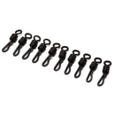 40pc carp fishing lead clips quick change snap clips and tail rubber for carp FT