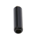4pcs 4 Pole 3.5mm 1/8" Male + Female Headphone Plug Audio Soldering Black