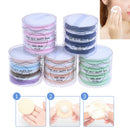8Pcs/Set Round Shaped Makeup Air Cushion Sponge Puff Dry Wet Dual Use Conceale,a