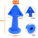 3 Pieces / Set of Sealant Rubber Caulking Trowel Nozzle Finishing Cleaning V9M8