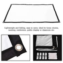 Portable Projector Screen Hd 16:9 100 Inch Diagonal Projection Screen Folda U9Q5