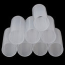 8Pcs 6cm Plastic 18650 Battery Holder Tube For Flashlight Torch Lamp LightJ Hw
